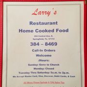 LARRY’S RESTAURANT - 23 Photos & 27 Reviews - 204 Central Ave E ...