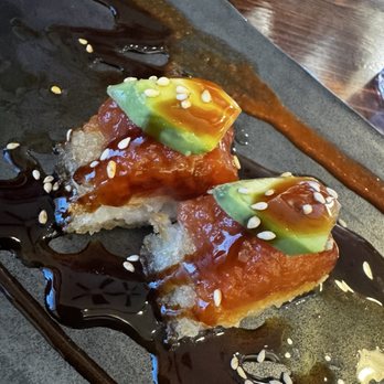 Gohan Bistro - Spicy Tuna on Crispy Rice - Poke Near Me - Fayetteville, North Carolina Gohan Bistro - Spicy Tuna on Crispy Rice - Poke Near Me - Fayetteville, North Carolina
