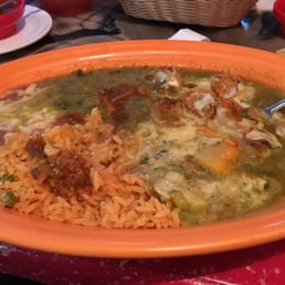 Chili Verde Shrimp