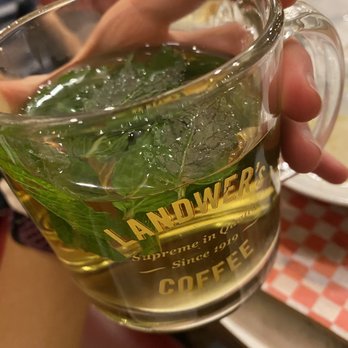 Cafe Landwer - Mint tea - Breakfast & Brunch Near Me - Boston, Massachusetts