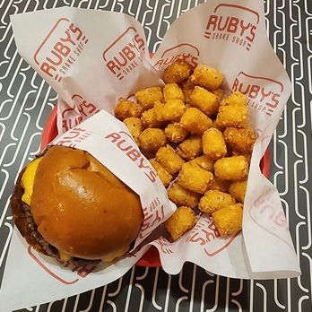 Ruby's Shake Shop - Classic burger combo with tots - Burgers Near Me - Henderson, Nevada