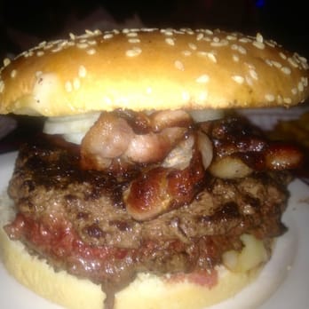 Krug's Tavern - Bacon burger - Dive Bars Near Me - Newark, New Jersey