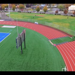 Scott Halley - Javelin runway at Gresham High School.