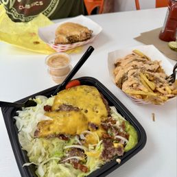 Sizzle Burger Salad