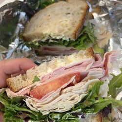 Wild Roots - turkey & ham on sourdough