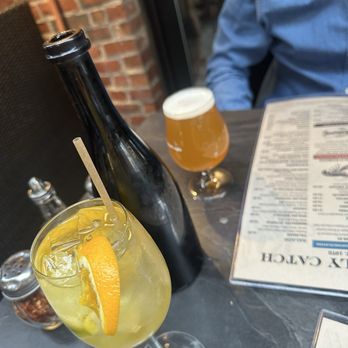 The Daily Catch - Sangria and beer - Seafood Near Me - Boston, Massachusetts The Daily Catch - Sangria and beer - Seafood Near Me - Boston, Massachusetts
