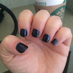 Ace & Nail - Midnight Cami by Essie. Perfect fall color. I love Navy.