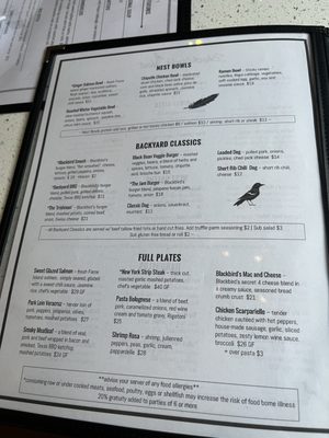 Menu photo 5 Blackbird's Nest Stratford, CT Menu photo 5 Blackbird's Nest Stratford, CT