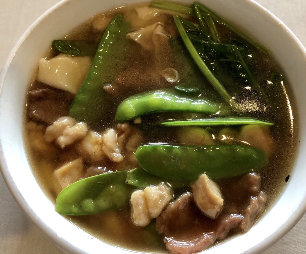 Order Wor Won Ton Soup food online from Little Shin Shin  store, Oakland on bringmethat.com