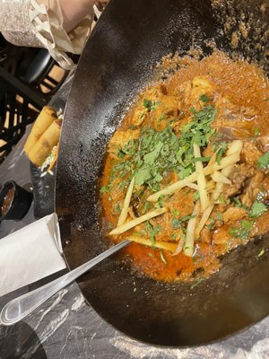 Shahi Nihari and Chopsticks by null