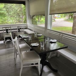 Osteria Tre Tassi - Covered porch seating