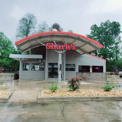 Sharks - Front of the building