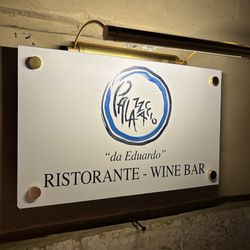 da Eduardo ristorante - Small outdoor restaurant sign