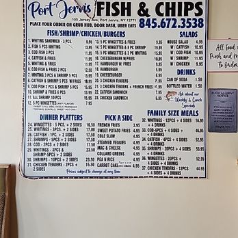 Port Jervis Fish N Chips - Seafood Near Me - Port Jervis, New York Port Jervis Fish N Chips - Seafood Near Me - Port Jervis, New York