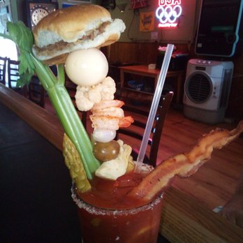 Curly's Place - Annice's  LOADED BLOODY MARY!!!!   Sunday Special!!!! - Dive Bars Near Me - Hayward, California