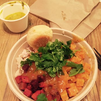 Five on Black - Small bowl with mango sauce and some cilantro. Kept it simple. - Brazilian Near Me - Missoula, Montana Five on Black - Small bowl with mango sauce and some cilantro. Kept it simple. - Brazilian Near Me - Missoula, Montana