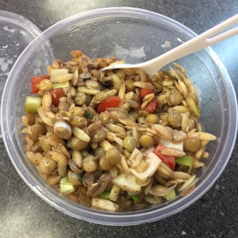 Talia's Grille - Lentil balsamic orzo salad ..... Divine - Mediterranean Near Me - Philadelphia, Pennsylvania Talia's Grille - Lentil balsamic orzo salad ..... Divine - Mediterranean Near Me - Philadelphia, Pennsylvania