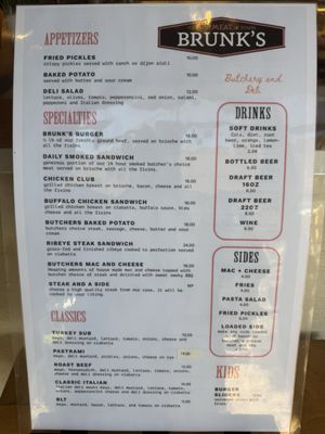 Menu photo 2 Brunk’s Butchery Chino Hills, CA