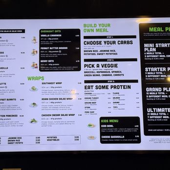 B Nutritious - Menu - Asian Fusion Near Me - El Monte, California
