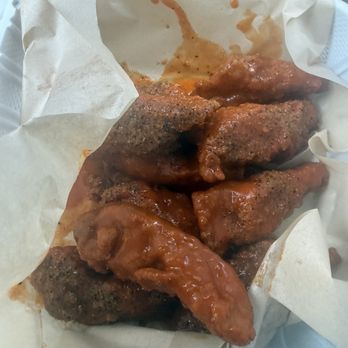 Vegan Wangs - Lemon Pepper Buffalo Wings - Vegan Near Me - Atlanta, Georgia