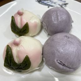 Steamed buns. Steamed buns.