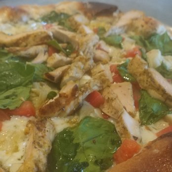 HS Green - Greek Fetta Pizza with chicken - Salad Near Me - Houston, Texas HS Green - Greek Fetta Pizza with chicken - Salad Near Me - Houston, Texas