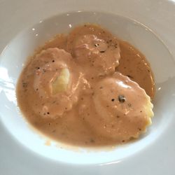Aquilante's Bistro & Tavern - Lobster ravioli, lunch portion