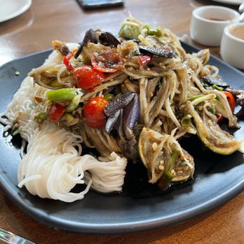 Thai Esane - NINA HOT papaya salad was FIREEE - Thai Near Me - Nashville, Tennessee