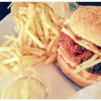 Katsu Burger - Godzilla Attack, Nori fries & curry mayo dip - Burgers Near Me - Seattle, Washington Katsu Burger - Godzilla Attack, Nori fries & curry mayo dip - Burgers Near Me - Seattle, Washington