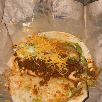Taco Bell - Wet Soft Taco Supreme - Fast Food Near Me - Centerville, Utah