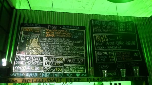Menu photo 8 Francis Platz Buenos Aires, C