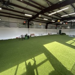 Off Leash Indoor Dog Park - The 3,200sq ft premium pet turfed play yard!