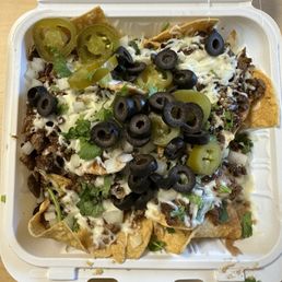 Carne asada nachos Carne asada nachos