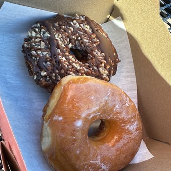 Voodoo Doughnut - Chuckles and Raised Glazed - Donuts Near Me - Tempe, Arizona Voodoo Doughnut - Chuckles and Raised Glazed - Donuts Near Me - Tempe, Arizona