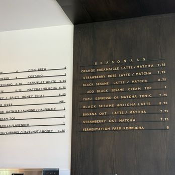 Roosevelt Coffee - menu/pricing - July 2026 - Cafes Near Me - Irvine, California Roosevelt Coffee - menu/pricing - July 2026 - Cafes Near Me - Irvine, California