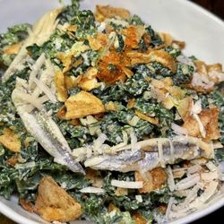 Jillian’s - coldco caesar - white anchovy/preserved lemon