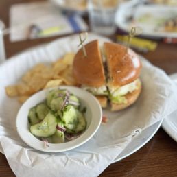 Blue crab sandwich Blue crab sandwich
