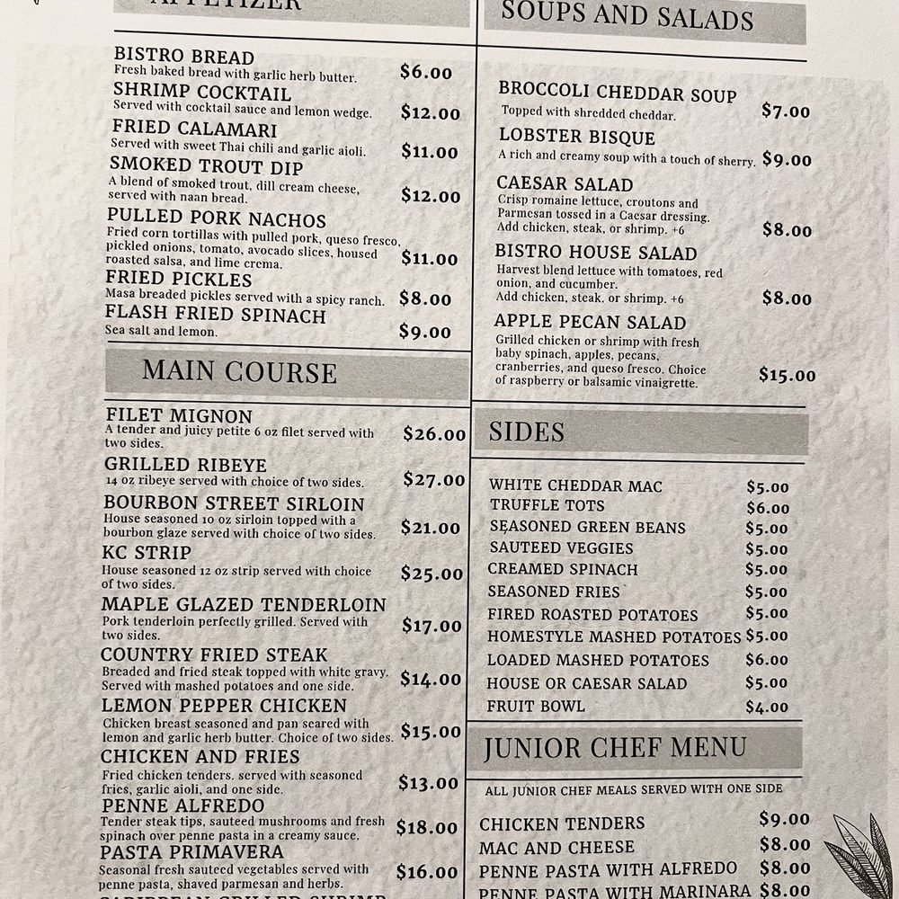 Bistro 160 - Menu fall 2024 - Breakfast & Brunch Near Me - Nixa, Missouri Bistro 160 - Menu fall 2024 - Breakfast & Brunch Near Me - Nixa, Missouri