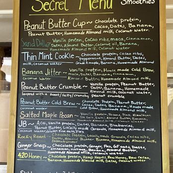 Virtjuice - Secret menu - Juice Bars & Smoothies Near Me - Arroyo Grande, California