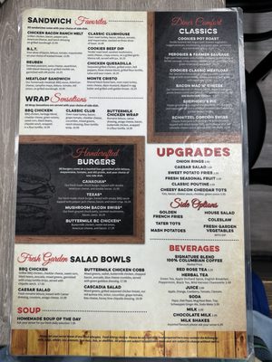 Menu photo 5 Cookies Grill Chilliwack, BC