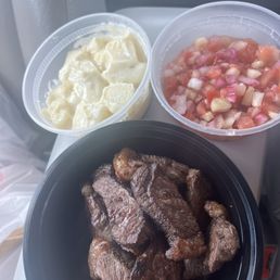 Picanha with potato & vinaigrette salad Picanha with potato & vinaigrette salad