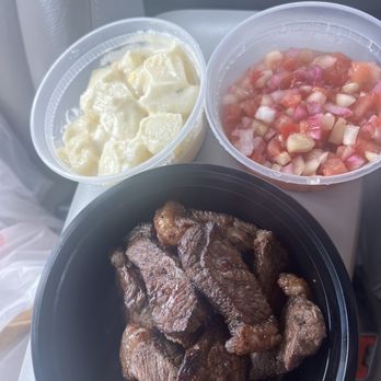 Fire Pit Brazilian BBQ - Picanha with potato & vinaigrette salad - Barbeque Near Me - Rockville, Maryland Fire Pit Brazilian BBQ - Picanha with potato & vinaigrette salad - Barbeque Near Me - Rockville, Maryland