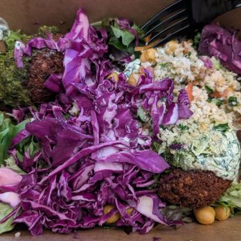 Amsterdam Falafel & Kabob - Salad Falafel - Kebab Near Me - Omaha, Nebraska