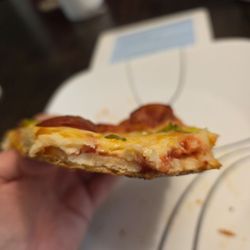 Cloverleaf Pizza - This is extra cheese