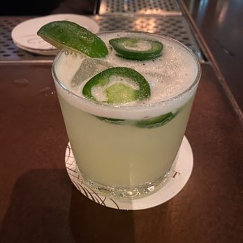 Prospect - Abraham's spicy margarita! - New American Near Me - San Francisco, California Prospect - Abraham's spicy margarita! - New American Near Me - San Francisco, California