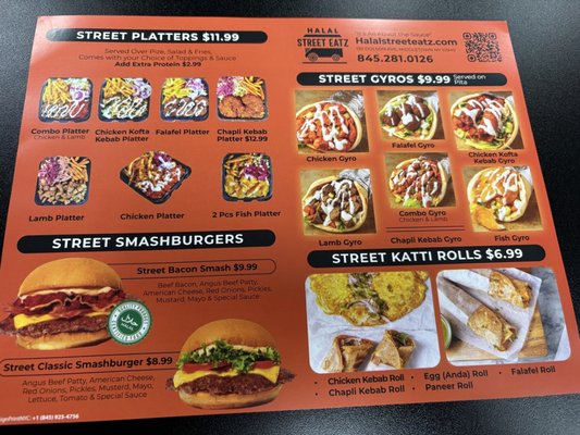 Menu photo 1 Halal Street Eatz Middletown, NY