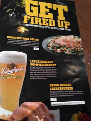 Menu photo 4 Buffalo Wild Wings Keller, TX