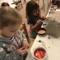 Golden Gate Art & Nature - Young Artist's Tinkering with "fresh clay."