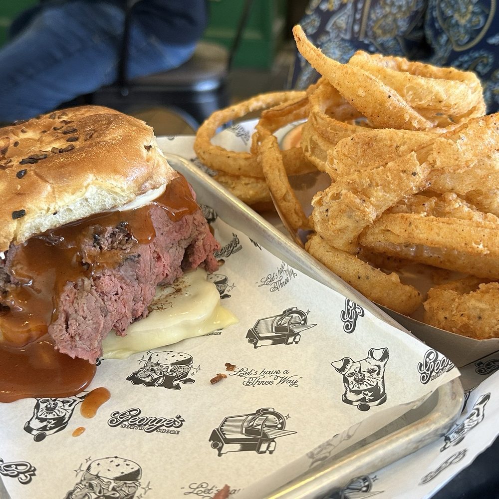 George & Leon’s - Super beef and onion rings - Sandwiches Near Me - Westbrook, Maine George & Leon’s - Super beef and onion rings - Sandwiches Near Me - Westbrook, Maine