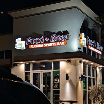 Food + Beer - Sports Bars Near Me - Tampa, Florida